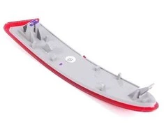 ORIGINALUS OEM BMW F25 X3 Galinis Bamperio Kairysis Atšvaitas Raudonas 2011 - 2014 63147217315