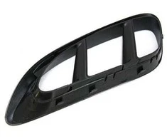 Originalus PORSCHE 718 Ventiliacijos grotelių diskas dešinėje matiniu juodu 982853190OK1