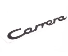 Originalus Porsche 911 964 84-94 Juodas Carrera Dangčio Rašmenų Emblema Ženklelis Logotipas