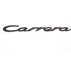 Originalus Porsche 911 964 84-94 Juodas Carrera Dangčio Rašmenų Emblema Ženklelis Logotipas