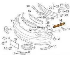 Originalus PORSCHE Boxster Cayman 987 987C Laikiklis Dešinė 98750553601