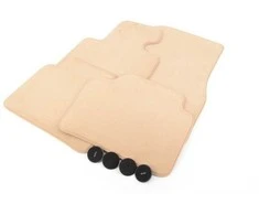 Originalūs priekiniai ir galiniai smėlio spalvos kilimėliai BMW F30 F31 3 serijai