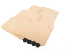 Originalūs priekiniai ir galiniai smėlio spalvos kilimėliai BMW F30 F31 3 serijai