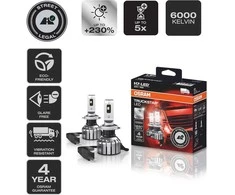 OSRAM Night Breaker Truckstar H7 LED lemputės 24V 16W | 6000K | 2 vnt. | Teisėta keliuose