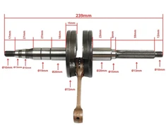 Other Alkūninio veleno APRILIA 50 BENELLI BETA MALAGUTI MBK YAMAHA PIN 10mm