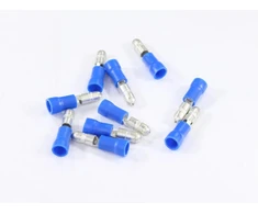 Other Apvalios izoliuotos jungties kištukas 4 mm, 1,5–2,5 mm, rinkinys, 10 vnt.