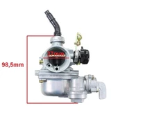 Other ATV KARBIURATORIUS 110/125 TROSAS DROSELĖS SKLENDĖ + 19 mm RU TAP HORIZONTALUS VARIKLIS SU ŽYMĖJIMAIS 139FMB, 147FMD, 152FMH, 154FMI RANDAMAS KETURRAČIAIS, KINIEČIŲ KETURRAČIAIS, GATVĖS MOTOCIKLAI, KROSAI, ČIPERIAI