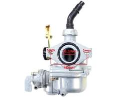 Other ATV KARBIURATORIUS 110/125 TROSAS DROSELĖS SKLENDĖ + 19 mm RU TAP HORIZONTALUS VARIKLIS SU ŽYMĖJIMAIS 139FMB, 147FMD, 152FMH, 154FMI RANDAMAS KETURRAČIAIS, KINIEČIŲ KETURRAČIAIS, GATVĖS MOTOCIKLAI, KROSAI, ČIPERIAI