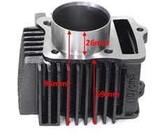 Other CILINDRAS ATV 110 52,4 mm KAIŠTIS 13 mm 152FMH WIN