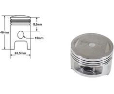 Other CILINDRAS ATV 200 CG 63,5 mm PIN 15 mm AC WIN
