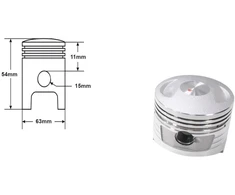 Other CILINDRAS ATV 200 CG 63mm PIN 15mm AC HP KOMPLEKTAS WIN