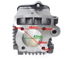 Other CILINDRAS ATV 70 47mm KAIŠČIS 13mm KOMPLEKTAS. LAIMĖK