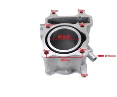 Other CILINDRAS HONDA SH 150 58 mm RMS