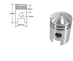 Other CILINDRAS ROMET KOMAR 60 40mm S38 SET. ALM