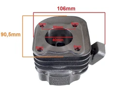 Other CILINDRAS YAMAHA JOG 50 40mm KAIŠČIO 10mm KOMPLEKTAS. LAIMĖK