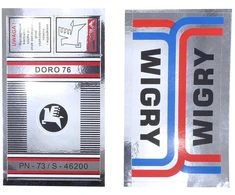 Other Dviračio lipdukas ROMET PREDOM WIGRY 160x100mm