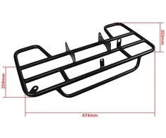 Other GALINIS BAGAZINĖS STALAS ATV 125 Juodas + 2 x LAIKIKLIAI