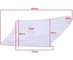 Other GALINIS PLASTIKINIS MINI KRYŽMINIS KIŠENĖ DEŠINĖ, BALTA HB