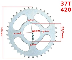 Other GALINIS ŽVAIGŽDUTIS 420-37z CROSS 125 HB