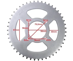 Other GALINIS ŽVAIGŽDUTIS 428-47z GATVĖS MOTOCIKLAS