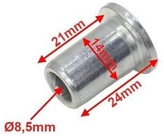 Other GY6-50 CENTRINĖ PĖDŲ ATRAMOS ĮVORĖ, MONTUOTA Į VARIKLIO KARTERĮ