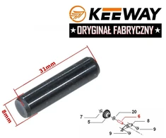 Other KEEWAY 50 SODINIS UŽVEDIMO KAIŠTIS ORIGINALUS MAŽAS STARTERIO ŽVAIGŽDUTIS