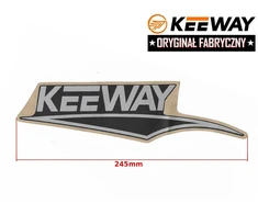 Other KEEWAY GRINDŲ DANGTELIO LIPDUKAS KAIRĖ PILKA ORIGINALUS