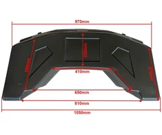 Other Keturračio dėžė 120L plastikinė CFMOTO POLARIS CAN-AM