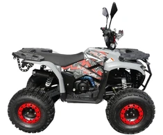 Other KETURRATIS ATV 125 SEEYA BLAZER B6 PILKA-RAUDONA PAVARA 1+1 8 col. PLIENINIAI RATLANKIAI