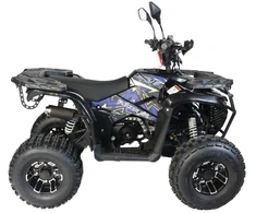 Other KETURRATLANKIS ATV 125 SEEYA BLAZER B6 JUODA-MĖLYNA 1+1 PAVARA 8" ALIUMINIO RATLANKIAI