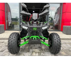 Other KETURRATUKIS ATV 125 SEEYA PAROON P6 JUODA-ŽALIA 1+1 PAVARA 8'' ALIUMINIO RATLANKIAI