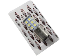 Other Lemputė 12V 35/35W BA20D 27SMD LED 6000K (be ECE)