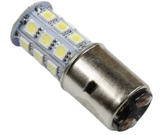 Other Lemputė 12V 35/35W BA20D 27SMD LED 6000K (be ECE)