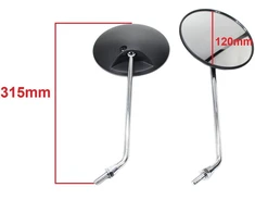 Other M8 APVALUS VEIDRODĖLIS SIMSON S50 S51 S70 S53 S83 SR50 SR80 KR51/2 FI120mm DE