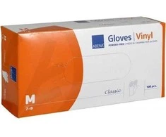 Abena Other Medicininės apžiūros vinilo pirštinės 100 vnt. (7-8 M dydžio)