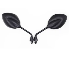 Other MOTOCIKLO VEIDRODĖLIAI MOTOROLERIUI, ATV, MOPEDUI Juodas M10 OXF-1446 E11 KOMPLEKTAS OX