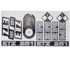 Other MZ ETZ 251 LIPDUKAS DIDELIS PILKAS CAT-P