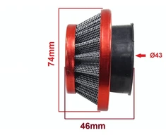 Other ORO FILTRO KŪGIS FI - 42 mm KIŠENINIS RAUDONAS BRI