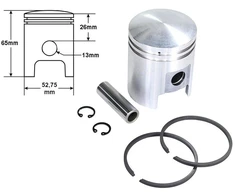 Other PISTON WSK 125 52,75mm 3 SHARP DUELLS SET DI