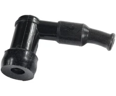 Other Plastikinė žvakės vamzdelio 90° kampas, juodas, 01B