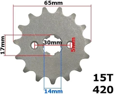 Other Priekinė žvaigzdutė 420-15z ATV 110 ROB