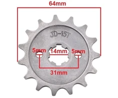 Other Priekinė žvaigzdutė 428-15z 14x17mm ATV 110/125 HB