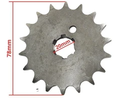 Other PRIEKINIS ŽVAIGŽDUTIS MZ ETZ 250 18 dantų
