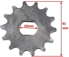 Other PRIEKINIS ŽVAIGŽDUTIS SIMSON S51 SR50 KR51/2 14 dantų