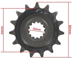 Other PRIEKINIS ŽVAIGŽTIS 520-15z CFMOTO 700 CL-X CHOHO