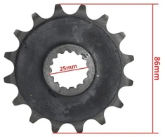 Other PRIEKINIS ŽVAIGŽTIS 520-16z CFMOTO 800 MT CHOHO