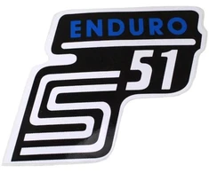 Other SIMSON S51 ENDURO MĖLYNAS LIPDUKAS