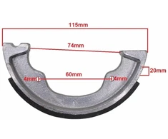Other STABDŽIŲ KALADĖLĖS JAWA 50 TIPAS 20/21 MUSTANG 23P ML
