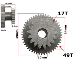 Other STARTER PROCETRE ATV 150 GY6-150 DIABLO FUXIN