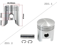 Other STŪMOKLIS MZ TS 250 69.50 1-SHRED STANDARTINIS
